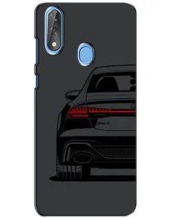 Чохол для ZTE Blade V10 з картинкою «Задня частина Audi — арт»