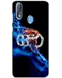 Чохол для ZTE Blade V10 з картинкою «Енергія лого Audi»