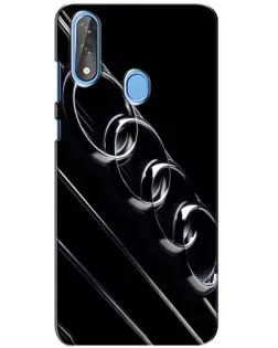 Чохол для ZTE Blade V10 з картинкою «Audi — абстрактні кільця»