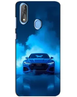 Чохол для ZTE Blade V10 з картинкою «Audi — блакитна енергія»
