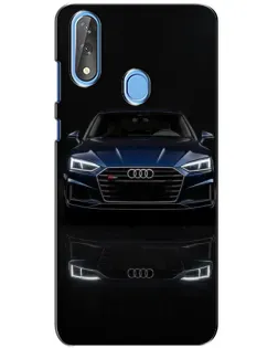 Чохол для ZTE Blade V10 з картинкою «Audi — нічне відображення»