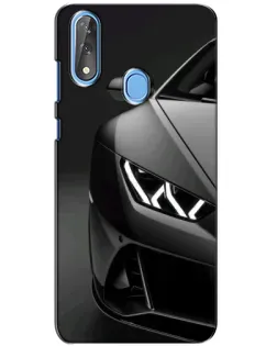 Чохол для ZTE Blade V10 з картинкою «Lamborghini фари деталізація»