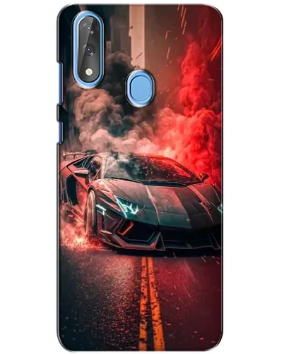 Чохол для ZTE Blade V10 з картинкою «Lamborghini червоний дим» Чохол для ZTE Blade V10 з картинкою «Lamborghini червоний дим»