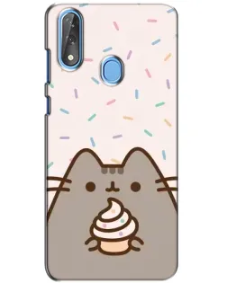 Чохол для ZTE Blade V10 з картинкою «Пушин з кексом» Чохол для ZTE Blade V10 з картинкою «Пушин з кексом»