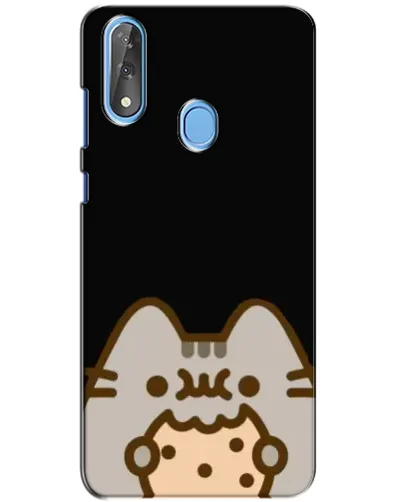 Чохол для ZTE Blade V10 з картинкою «Пушин на чорному»