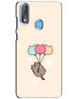 Чохол для ZTE Blade V10 з картинкою «Пушин на кульках»