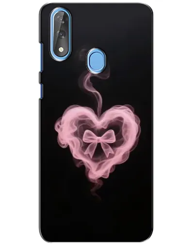 Чехол для ZTE Blade V10 с картинкой «Дымчатое сердце»