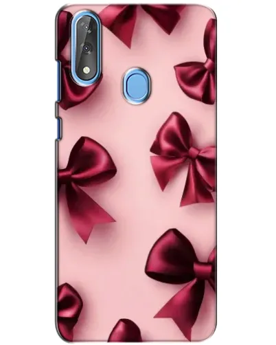 Чехол для ZTE Blade V10 с картинкой «Бордовый атлас»