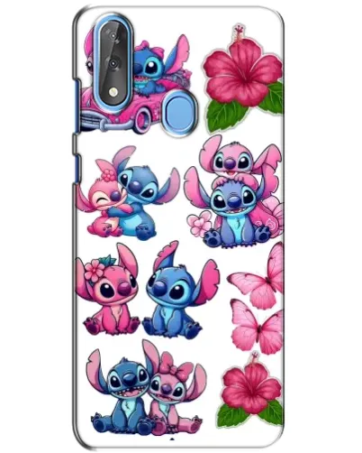 Чехол для ZTE Blade V10 с картинкой «Стикеры Stitch и Angel» Чехол для ZTE Blade V10 с картинкой «Стикеры Stitch и Angel»