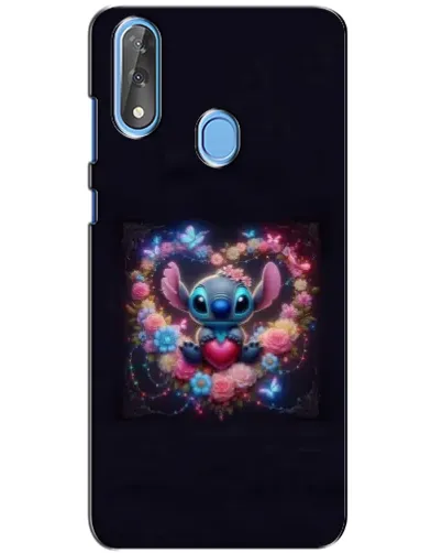 Чехол для ZTE Blade V10 с картинкой «Stitch в цветах» Чехол для ZTE Blade V10 с картинкой «Stitch в цветах»
