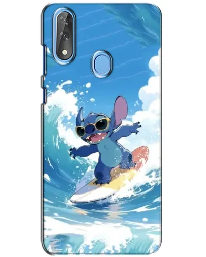 Чехол для ZTE Blade V10 с картинкой «Стич на волне» Чехол для ZTE Blade V10 с картинкой «Стич на волне»