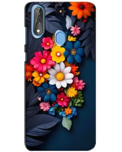Чехол для ZTE Blade V10 с картинкой «Цветочная феерия»