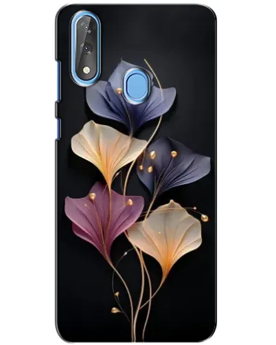 Чехол для ZTE Blade V10 с картинкой «Лиловые цветы грации»