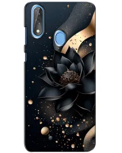 Чехол для ZTE Blade V10 с картинкой «Черный лотос» Чехол для ZTE Blade V10 с картинкой «Черный лотос»