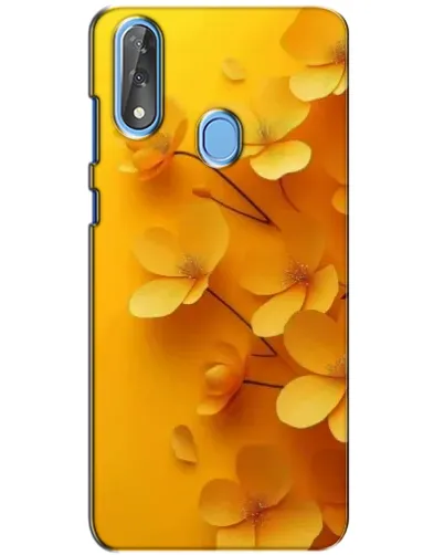 Чехол для ZTE Blade V10 с картинкой «Золотые лепестки»