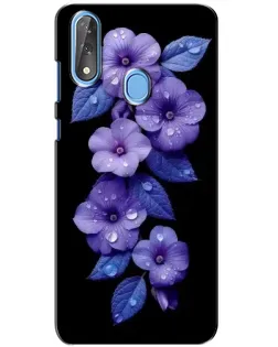 Чехол для ZTE Blade V10 с картинкой «Фиолетовые цветы с росою» Чехол для ZTE Blade V10 с картинкой «Фиолетовые цветы с росою»