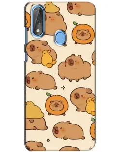 Чехол для ZTE Blade V10 с картинкой «Капибары с апельсинами» Чехол для ZTE Blade V10 с картинкой «Капибары с апельсинами»