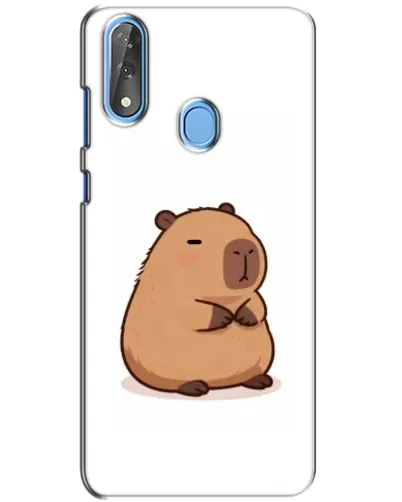 Чехол для ZTE Blade V10 с картинкой «Толстенькая капибара»