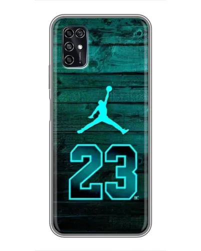 Чехол для ZTE Blade V2020 Smart с картинкой «Jordan Cyan 23» Чехол для ZTE Blade V2020 Smart с картинкой «Jordan Cyan 23»