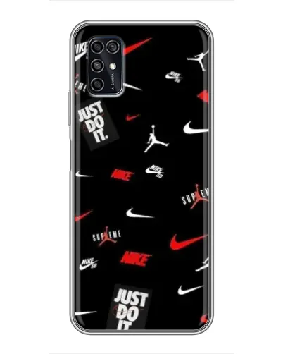 Чехол для ZTE Blade V2020 Smart с картинкой «Nike Mix Pattern» Чехол для ZTE Blade V2020 Smart с картинкой «Nike Mix Pattern»