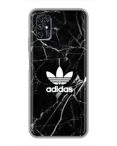 Чохол для ZTE Blade V2020 Smart з картинкою «Білий мармур Adidas»