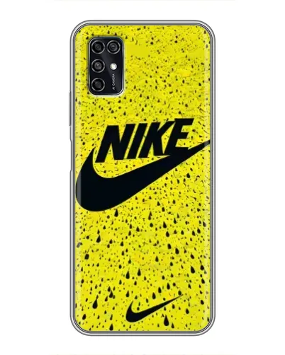 Чехол для ZTE Blade V2020 Smart с картинкой «Желтый текстурный Nike» Чехол для ZTE Blade V2020 Smart с картинкой «Желтый текстурный Nike»