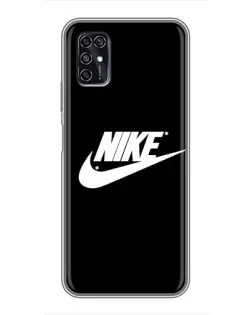 Чохол для ZTE Blade V2020 Smart з картинкою «Мазки фарби Nike»