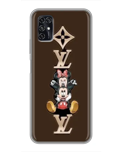 Чохол для ZTE Blade V2020 Smart з картинкою «LV та Міккі Маус»