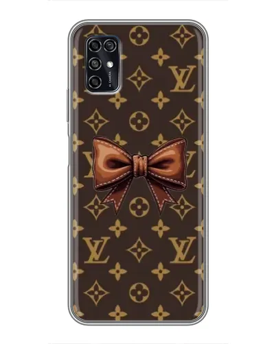 Чохол для ZTE Blade V2020 Smart з картинкою «LV з бантом»