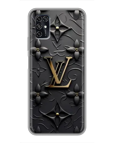 Чохол для ZTE Blade V2020 Smart з картинкою «Шкіряна текстура LV»