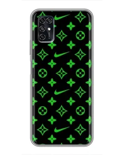 Чохол для ZTE Blade V2020 Smart з картинкою «Неоновий принт LV»