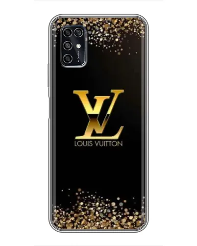 Чохол для ZTE Blade V2020 Smart з картинкою «LV — золоті іскри»