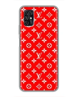 Чохол для ZTE Blade V2020 Smart з картинкою «Яскравий паттерн LV»