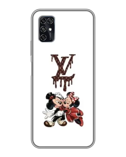Чохол для ZTE Blade V2020 Smart з картинкою «LV та Міккі Маус»