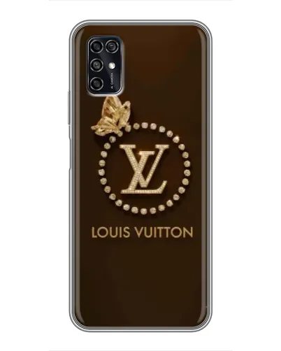 Чохол для ZTE Blade V2020 Smart з картинкою «LV — золота печатка»