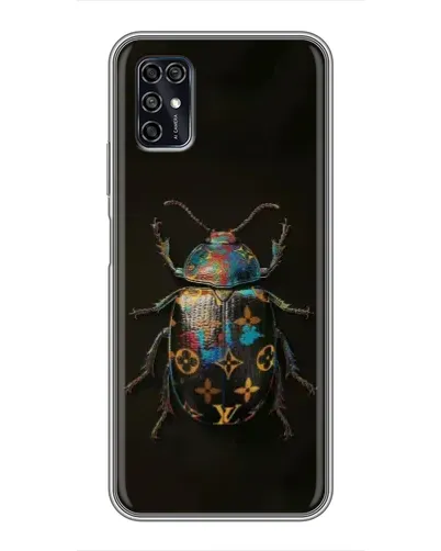 Чохол для ZTE Blade V2020 Smart з картинкою «LV — мармуровий принт»