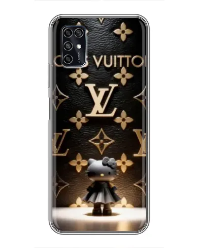 Чохол для ZTE Blade V2020 Smart з картинкою «Монограма з фігурою»