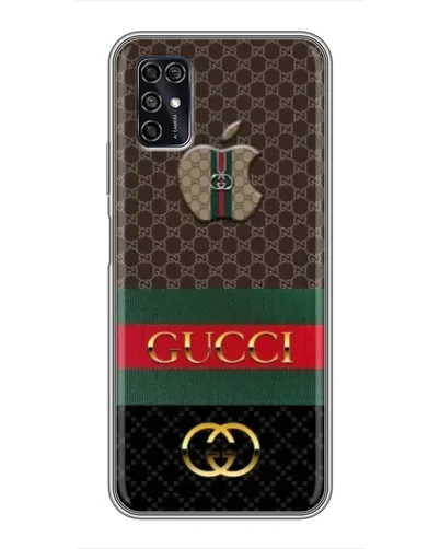 Чехол для ZTE Blade V2020 Smart с картинкой «Gucci — брендированный десерт»