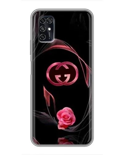 Чехол для ZTE Blade V2020 Smart с картинкой «Gucci — неоновая роза»