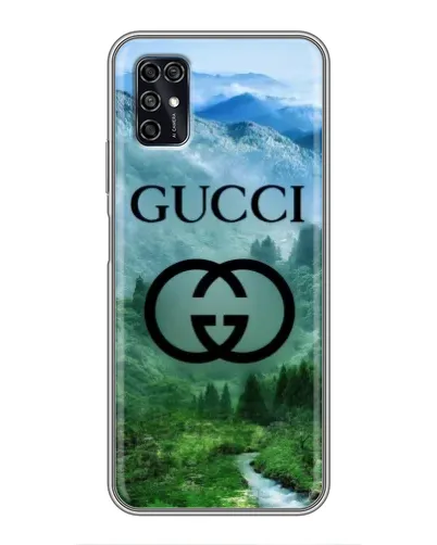 Чехол для ZTE Blade V2020 Smart с картинкой «Gucci — горный пейзаж»