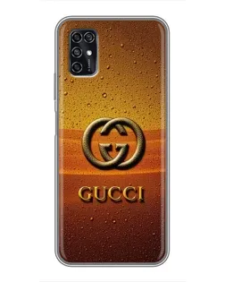 Чехол для ZTE Blade V2020 Smart с картинкой «Gucci — солнечный градиент»