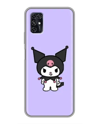 Чехол для ZTE Blade V2020 Smart с картинкой «Kuromi — нежный фиолетовый»