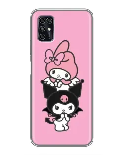 Чехол для ZTE Blade V2020 Smart с картинкой «My Melody и Kuromi»