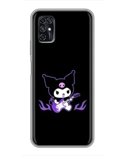 Чехол для ZTE Blade V2020 Smart с картинкой «Электрическая Kuromi»