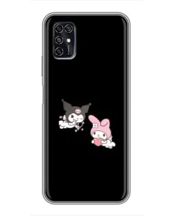 Чехол для ZTE Blade V2020 Smart с картинкой «My Melody и Kuromi»