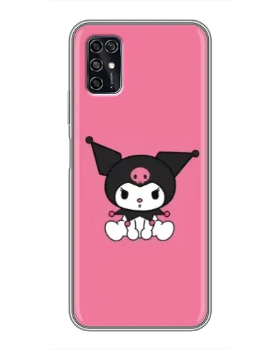 Чехол для ZTE Blade V2020 Smart с картинкой «Хмурая Kuromi»