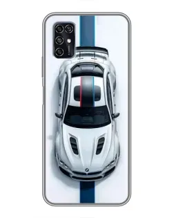 Чохол для ZTE Blade V2020 Smart з картинкою «Вид зверху — BMW M»