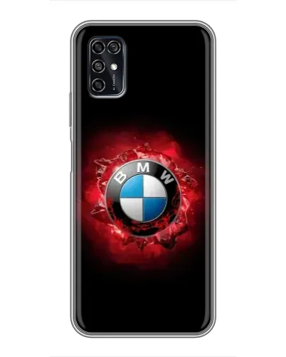 Чохол для ZTE Blade V2020 Smart з картинкою «Логотип BMW — спалах»