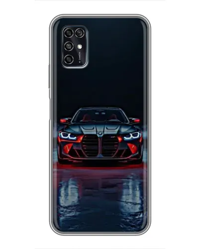 Чохол для ZTE Blade V2020 Smart з картинкою «BMW на мокрій дорозі»