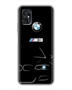 Чохол для ZTE Blade V2020 Smart з картинкою «Мінімалістичний принт BMW M3»